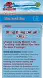Mobile Screenshot of blingdetailking.com